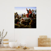 Poster Sermon sur l'affiche du mont (Cuisine)