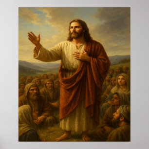 Poster Sermon sur l'art mural Mount™ LDS