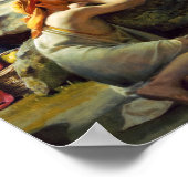 Poster Sermon sur le mont par Carl Bloch (Coin)