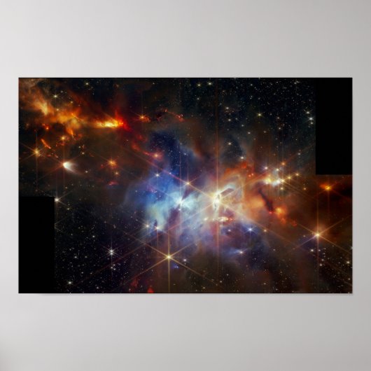 Poster Serpens (image NIRCam) (Devant)