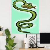 Poster Serpent (Bureau à domicile)
