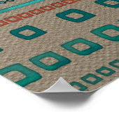 Poster Serpent à deux têtes sur toile (Coin)