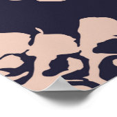 Poster Serpent à motifs Snakeskin sans soudure, peau, p (Coin)