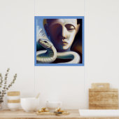 Poster Serpent animal Spirit 2 (Cuisine)