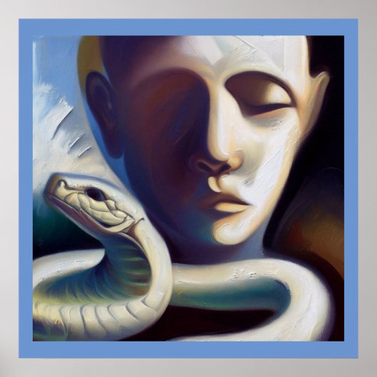 Poster Serpent animal Spirit 2 (Devant)