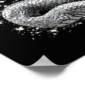 Poster Serpent argenté (Coin)