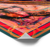 Poster Serpent, coeur et Roses mort Valentine (Coin)