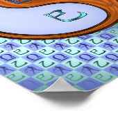 Poster Serpent de librairie et de bois (Coin)