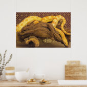 Poster Serpent de maïs albinos (Cuisine)