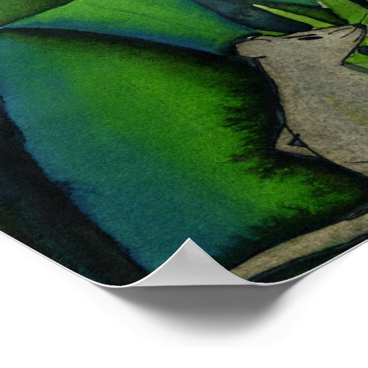 Poster serpent et rat (Coin)