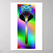 Poster Serpent fractal (Devant)