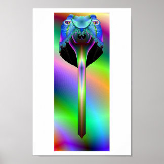 Poster Serpent fractal