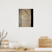 Poster Serpent king stela, c.3000 av. J.-C (calcaire) (ég (Cuisine)