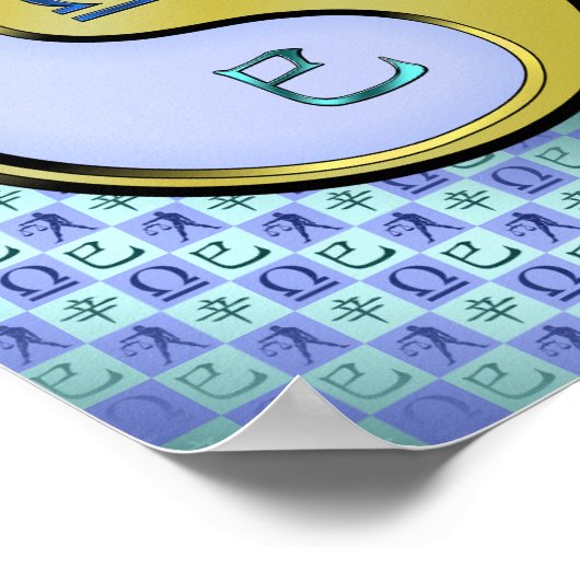 Poster Serpent Libra & Metal (Coin)