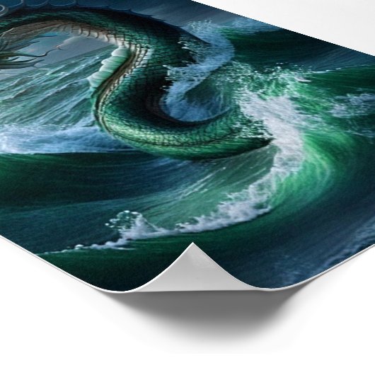 Poster Serpent marin (Coin)