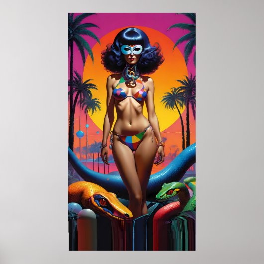 Poster Serpent Masquerade (Devant)