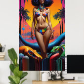 Poster Serpent Masquerade (Bureau à domicile)