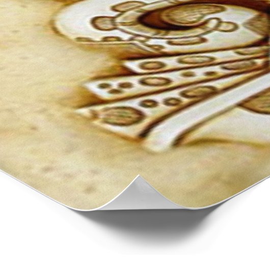 POSTER SERPENT MAYAN VISION (Coin)