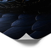 Poster Serpent Noir (Coin)