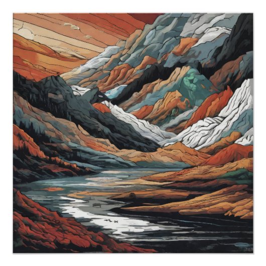 Poster Serpentine Valley (Devant)