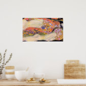 Poster Serpents d'eau de Klimt II (Cuisine)