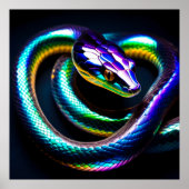 Poster Serpents Iridescents (Devant)
