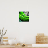 Poster Serpents verts (Cuisine)