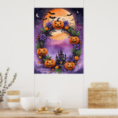 Poster Serre Halloween enchantée (Cuisine)