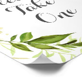 Poster Serre Verte S'Il Vous Plaît Prendre Un Signe Poste (Coin)