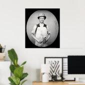 Poster serrurerie avec outils Daguerreotype 1852 (Bureau à domicile)