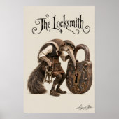 Poster Serrurier Fourmilier (Devant)