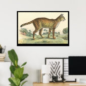 Poster Serval (Bureau à domicile)