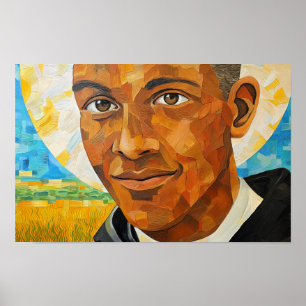 Poster Serveuse légère Saint Martin de Porres