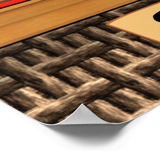 Poster Service à la clientèle Hanni Ba Loo (Coin)