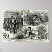 Poster Service à la synagogue juive (Devant)