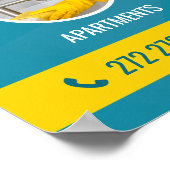 Poster Service de nettoyage professionnel (Coin)