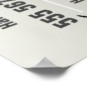 Poster Service de peinture de la maison Petite entreprise (Coin)