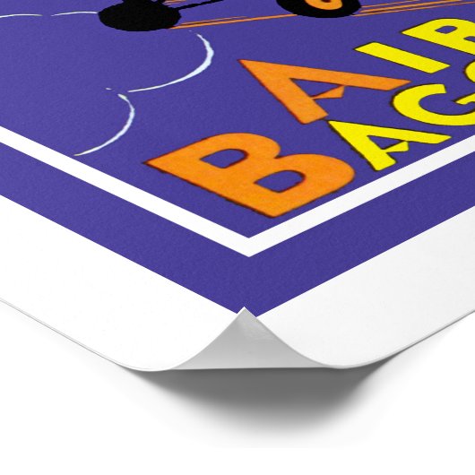 Poster Service de vol Curtiss (Coin)