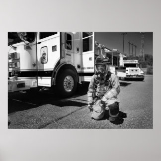 Poster Service des incendies