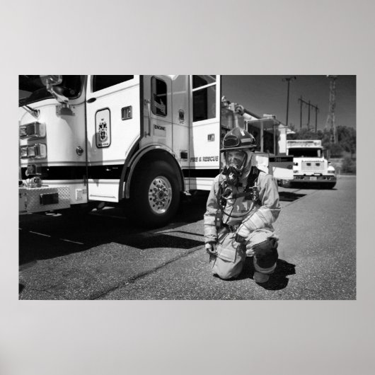 Poster Service des incendies (Devant)