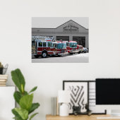 Poster Service des incendies de forêt (Bureau à domicile)