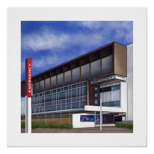 Poster Service des urgences (Devant)