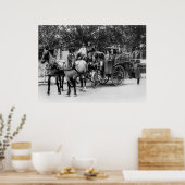 Poster Service d'incendie de Wenatchee, 1911 (Cuisine)