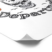 Poster Service D'Urgence Er Nurse Skeleton Hallo (Coin)