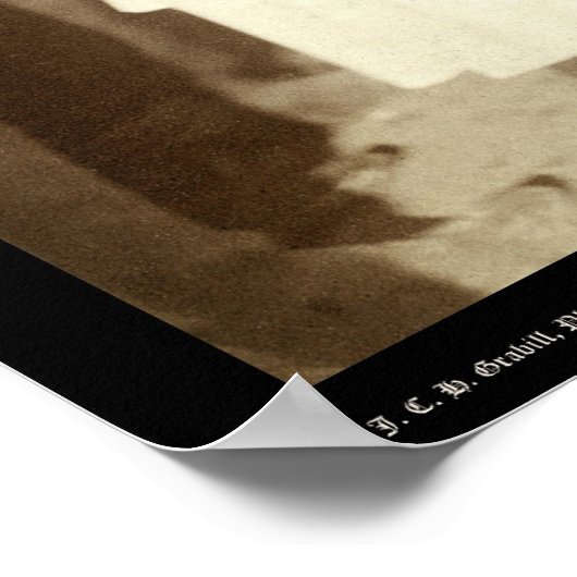 Poster Service funéraire chinois SD 1891 (Coin)