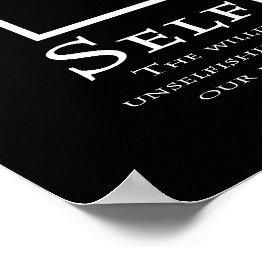 Poster Service indépendant (Coin)