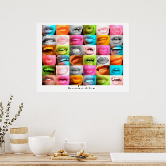 Poster Service Lip (Cuisine)