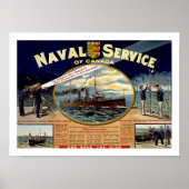 Poster Service naval du Canada (Devant)
