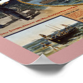 Poster Service naval du Canada (frontière) (Coin)