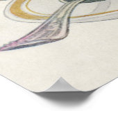 Poster Service vintage de café en argent (Coin)